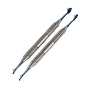 CASI 3C,3L Titanium instrument set with Stainless Steel handle and Titanium coated working ends